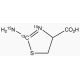 rac 2-Aminothiazoline-4-carboxylic Acid-13C,15N2 (CAS 1346599-59-4) - chemical structure image