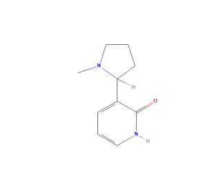 rac-2-Hydroxy Nicotine (CAS 2055-24-5) - chemical structure image
