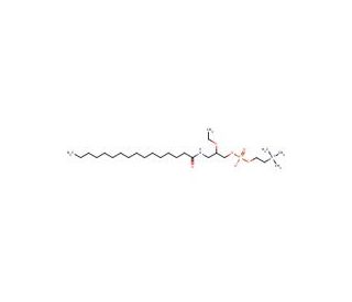 rac-3-Hexadecanamido-2-ethoxypropan-1-ol Phosphocholine Monohydrate - chemical structure image
