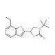 rac-3-tert-Butyl-5-(7-ethyl-2-benzofuranyl)-2-oxazolidinone (CAS 1076199-68-2) - chemical structure image