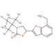 rac-3-(tert-Butyl-d9)-5-(7-ethyl-2-benzofuranyl)-2-oxazolidinone - chemical structure image