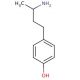 rac 4-(3-Aminobutyl)phenol - chemical structure image