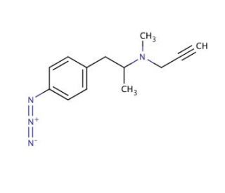 rac 4-Azido Deprenyl - chemical structure image