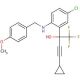 rac 5-Chloro-α-(cyclopropylethynyl)-2-[[(4-methoxyphenyl)methyl]amino]-α-(trifluoromethyl)benzenemethanol (CAS 221177-56-6) -