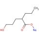 rac 5-Hydroxy Valproic Acid Sodium Salt (CAS 53660-23-4) - chemical structure image