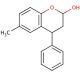rac-6-Methyl-4-phenyl-2-chromanol (CAS 209747-04-6) - chemical structure image