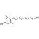 rac-all-trans 3-Hydroxyretinal (CAS 6890-91-1) - chemical structure image