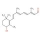 rac all-trans 4-Hydroxyretinal (CAS 18344-42-8) - chemical structure image