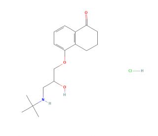 rac-Bunolol Hydrochloride (CAS 31969-05-8) - chemical structure image