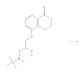 rac-Bunolol Hydrochloride (CAS 31969-05-8) - chemical structure image