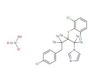 rac Butoconazole-d5 Nitrate - chemical structure image