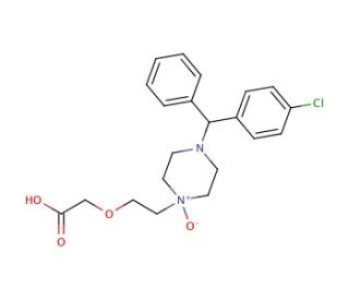rac Cetirizine N-Oxide(Mixture of Diastereomers) (CAS 1076199-80-8) - chemical structure image