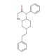rac-cis-1-Benzyl-2-methyl-4-(N-propananilido)piperidine - chemical structure image