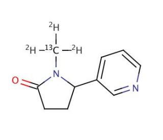 rac Cotinine-13C,d3 - chemical structure image