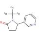 rac Cotinine-d3 (CAS 110952-70-0) - chemical structure image