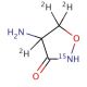 rac Cycloserine-15N,d3 (CAS 68-41-7 (unlabeled)) - chemical structure image
