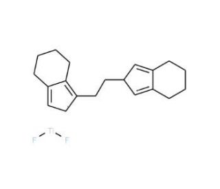 (rac)-Ethylenebis(4,5,6,7-tetrahydroinden-1-yl)difluorotitanium(IV) (CAS 178177-04-3) - chemical structure image