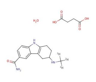 rac Frovatriptan-d3 Succinate Monohydrate - chemical structure image