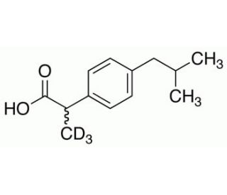 rac Ibuprofen-d3 (CAS 121662-14-4) - chemical structure image