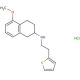rac-N-(1,2,3,4-Tetrahydro-5-methoxy-2-naphthalenyl)-2-thiopheneethanamine Hydrochloride - chemical structure image