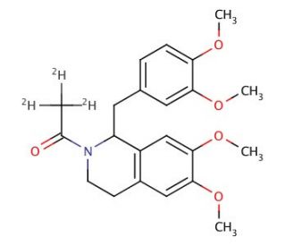 rac N-Acetyl Norlaudanosine-d3 - chemical structure image