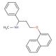 rac N-Demethyl Dapoxetine - chemical structure image