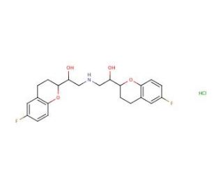 rac Nebivolol Hydrochloride - chemical structure image