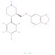 rac-Paroxetine-d4 Hydrochloride (CAS 1217683-35-6) - chemical structure image