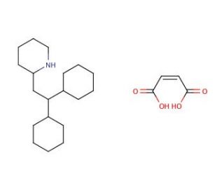 rac Perhexiline Maleate (CAS 6724-53-4) - chemical structure image
