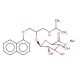 rac Propranolol β-D-Glucuronide Sodium Salt - chemical structure image