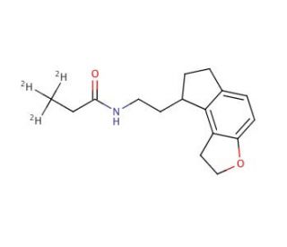 rac Ramelteon-d3 (CAS 1185146-24-0) - chemical structure image