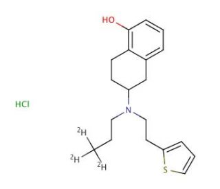 rac Rotigotine-d3 Hydrochloride Salt - chemical structure image