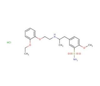 rac Tamsulosin Hydrochloride - chemical structure image
