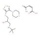 rac Timolol Maleate (CAS 57073-55-9) - chemical structure image
