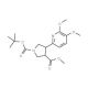 (Rac-trans)-1-tert-Butyl 3-methyl 4-(5,6-dimethoxypyridin-2-yl)pyrrolidine-1,3-dicarboxylate (CAS 1217674-57-1) - chemical st