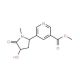 rac trans-3′-Hydroxy Cotinine-3-carboxylic Acid Methyl Ester - chemical structure image