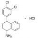 rac-trans-N-Desmethyl Sertraline Hydrochloride (CAS 1310676-34-6) - chemical structure image