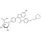 Raloxifene 4′-Glucuronide (CAS 182507-22-8) - chemical structure image