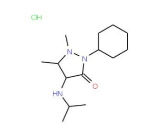 Ramifenazone (CAS 3615-24-5) - chemical structure image