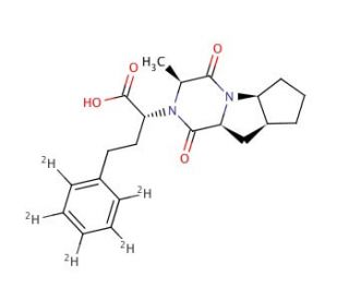 Ramiprilat Diketopiperazine-d5 - chemical structure image