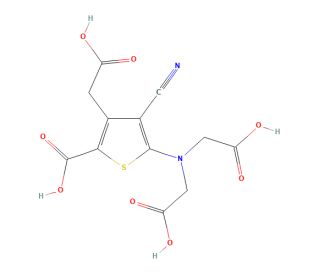 Ranelic Acid (CAS 135459-90-4) - chemical structure image