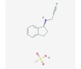 Rasagiline Mesylate (CAS 161735-79-1) - chemical structure image