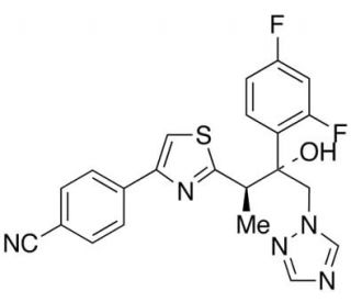 Ravuconazole (CAS 182760-06-1) - chemical structure image