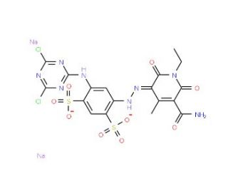 Reactive Yellow 86 (CAS 61951-86-8) - chemical structure image