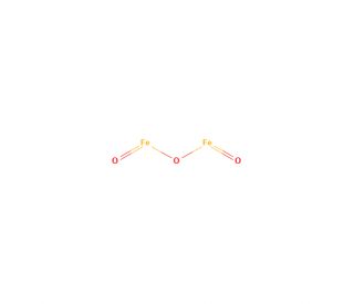 Red Iron Oxide (CAS 1309-37-1) - chemical structure image