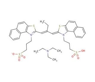 Red sensitizer Brk 5714 (CAS 23216-67-3) - chemical structure image