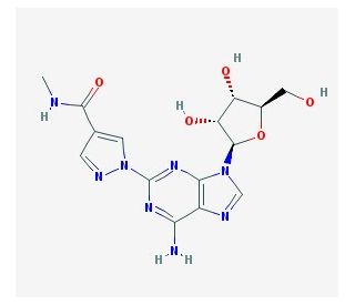 Regadenoson (CAS 313348-27-5) - chemical structure image