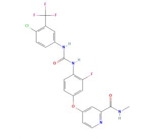 Regorafenib (CAS 755037-03-7) - chemical structure image