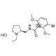 Remoxipride Hydrochloride (CAS 73220-03-8) - chemical structure image