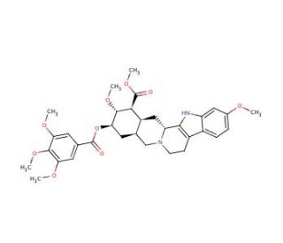 Reserpine (CAS 50-55-5) - chemical structure image